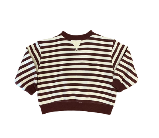 Retro Stripe Crewneck
