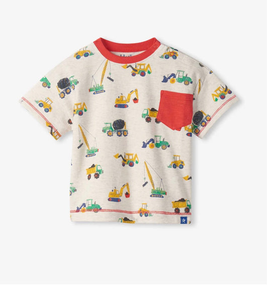 Boys Construction Tee
