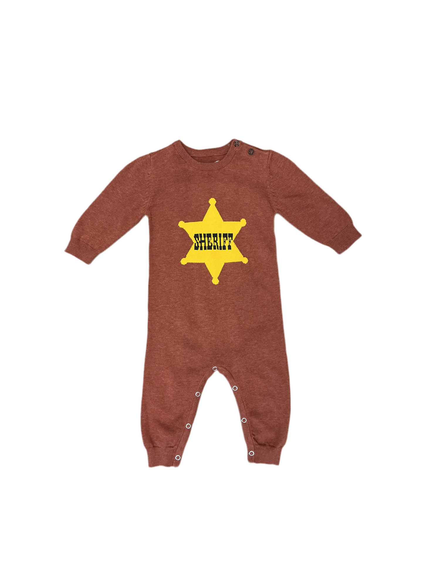 Sheriff Knit Romper