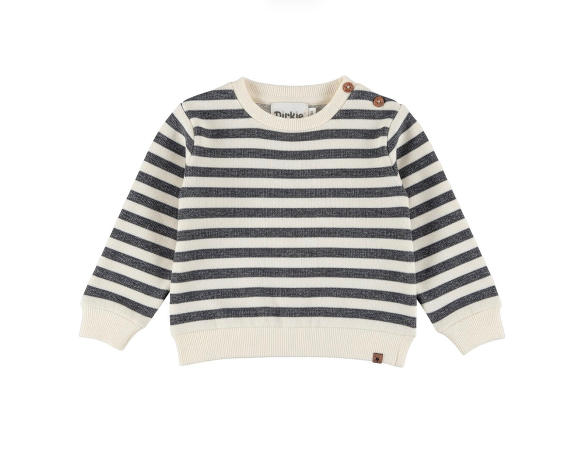 Boys Chic Striped Sweater