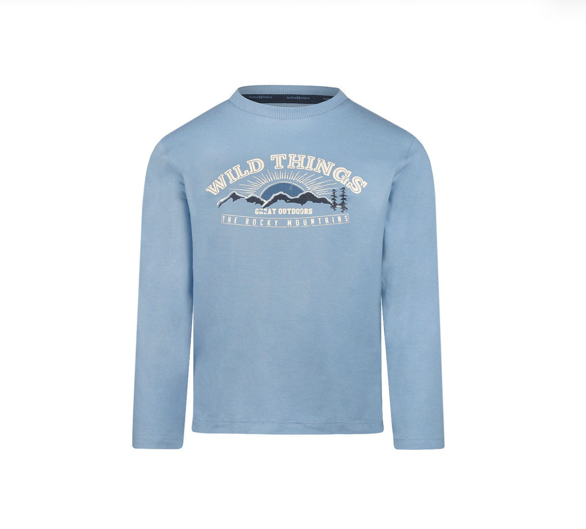 Boys Blue Rocky Mountain Longsleeve