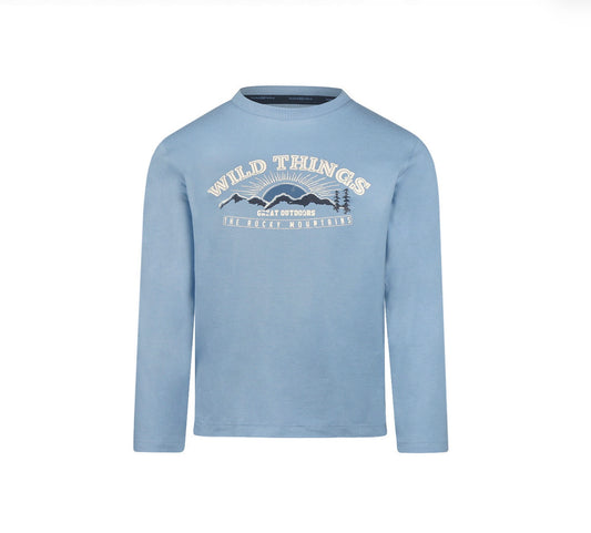 Boys Blue Rocky Mountain Longsleeve