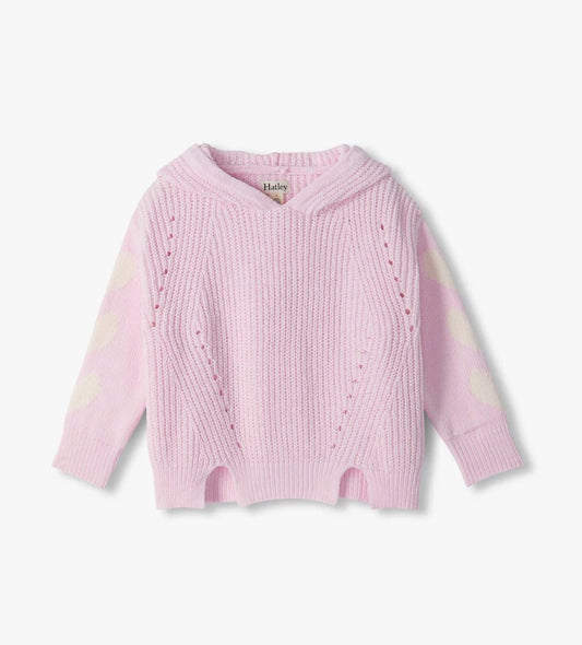 Girls Ballerina Chenille Pullover Sweater