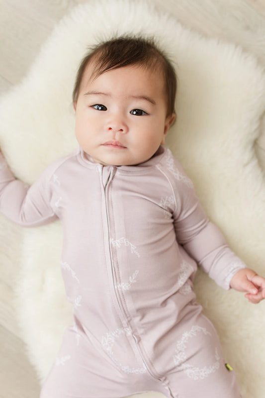 Moon fruit floral eclipse onesie
