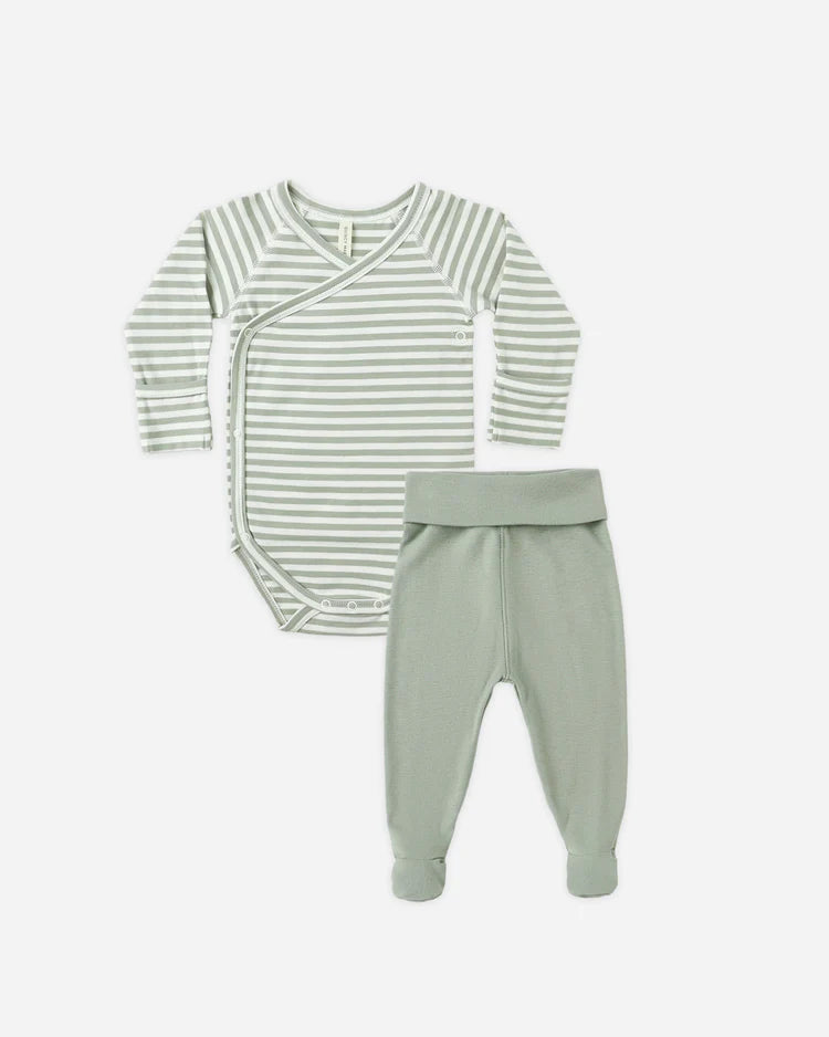 Side Snap Bodysuit & Pant Set