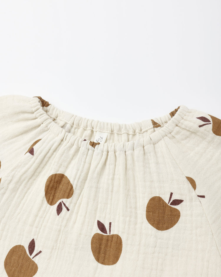 Golden Apple Bubble Romper