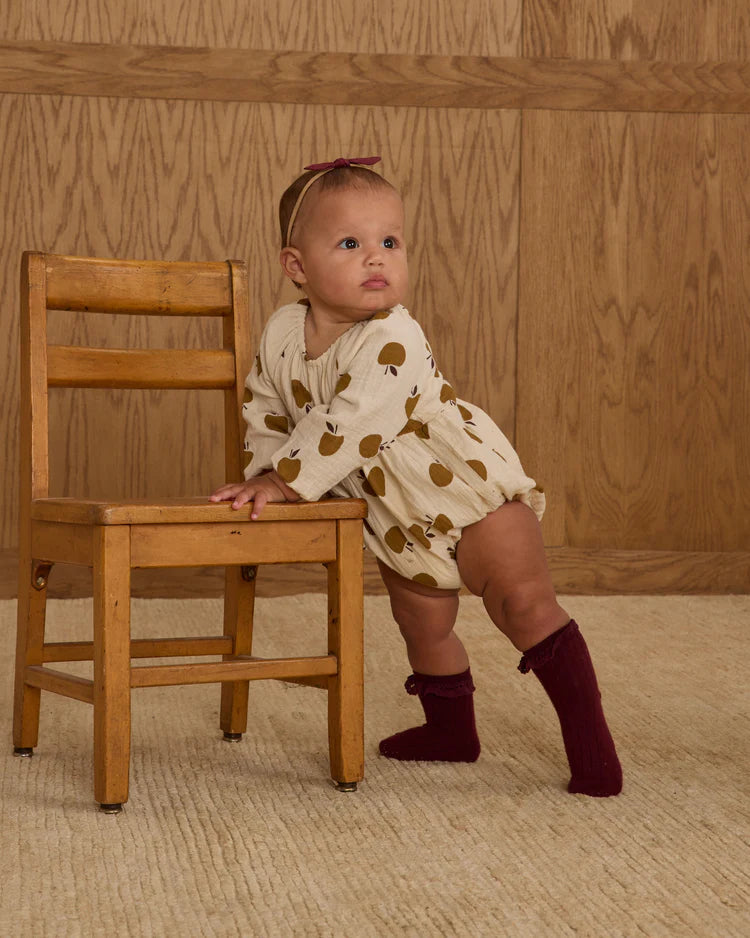 Golden Apple Bubble Romper