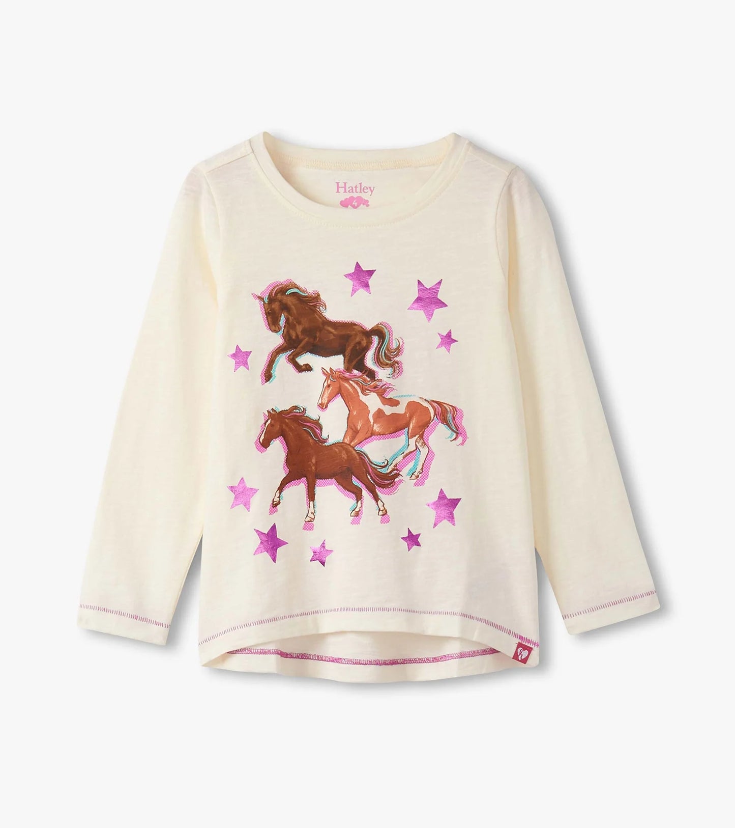 Galloping Horse Long Sleeve Tee