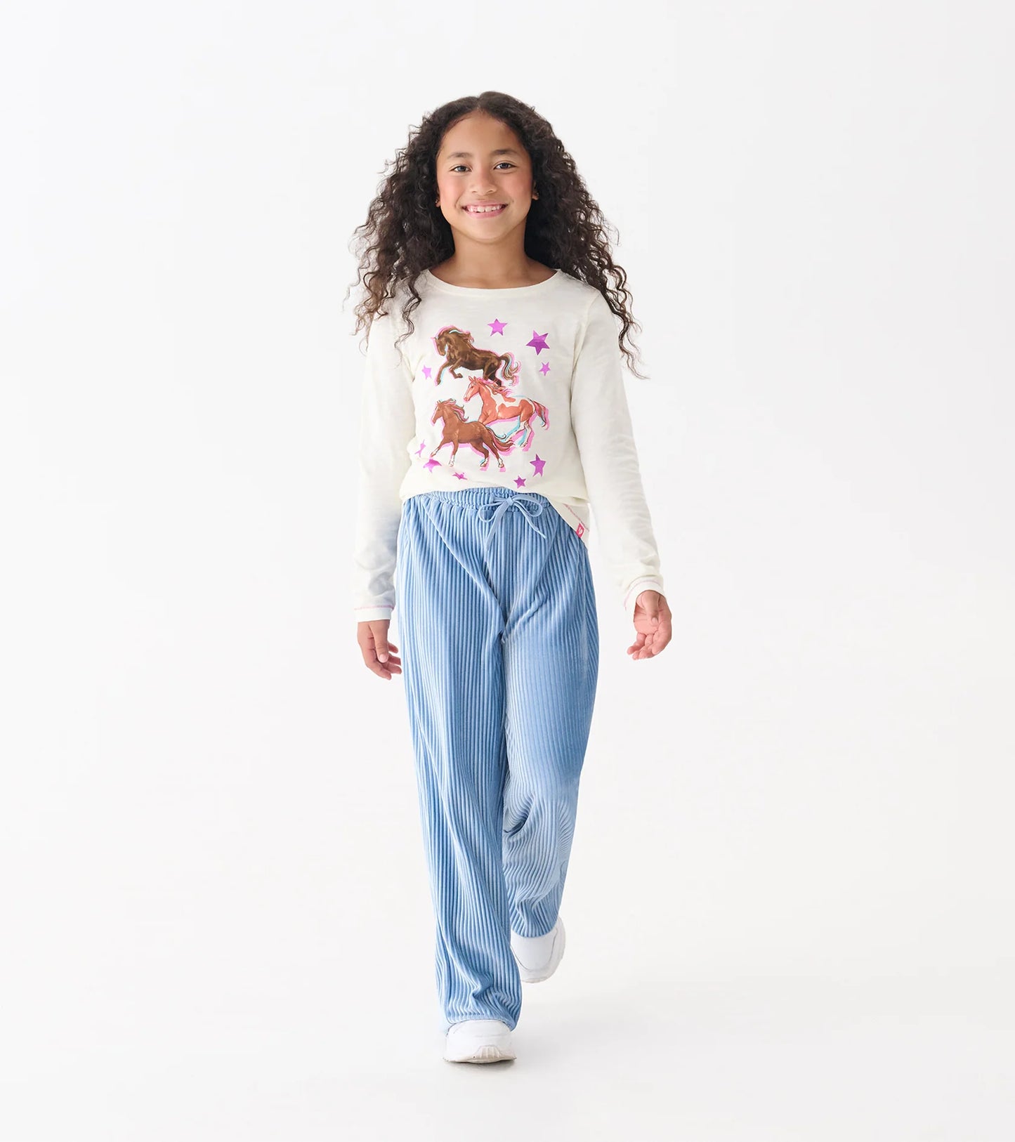 Galloping Horse Long Sleeve Tee