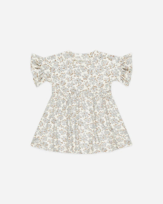 Babydoll Blue Ditsy Dress