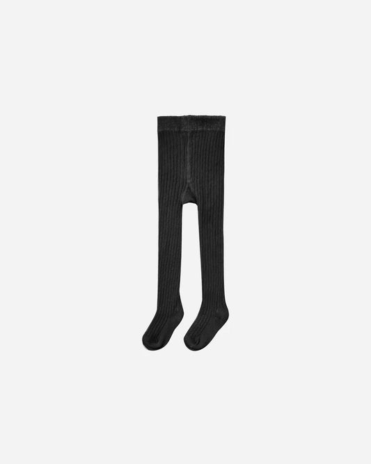 Navy Ribbed Tights