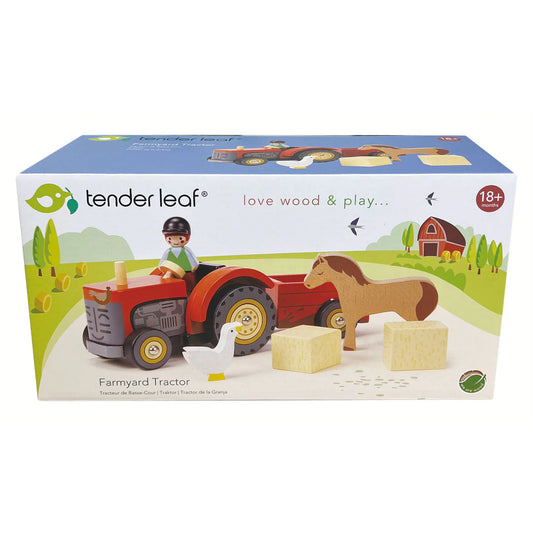 Farmyard Tractor Play Set