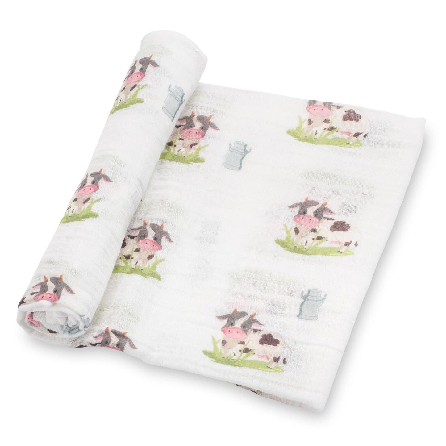 Moo Moo Here Farm Swaddle