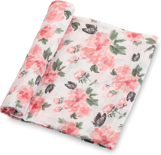 Pretty in Peony Swaddle