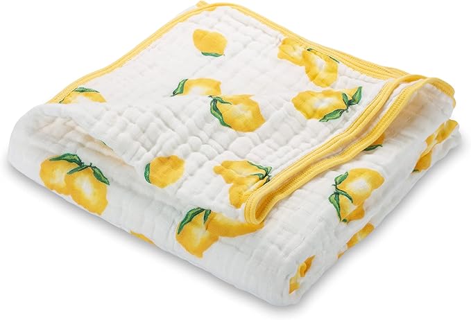 Cotton Muslin Lemon Quilt