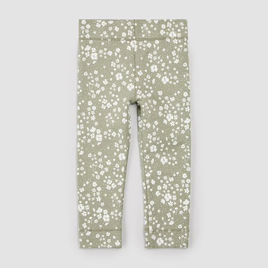 Sage Ditsy Floral Leggings