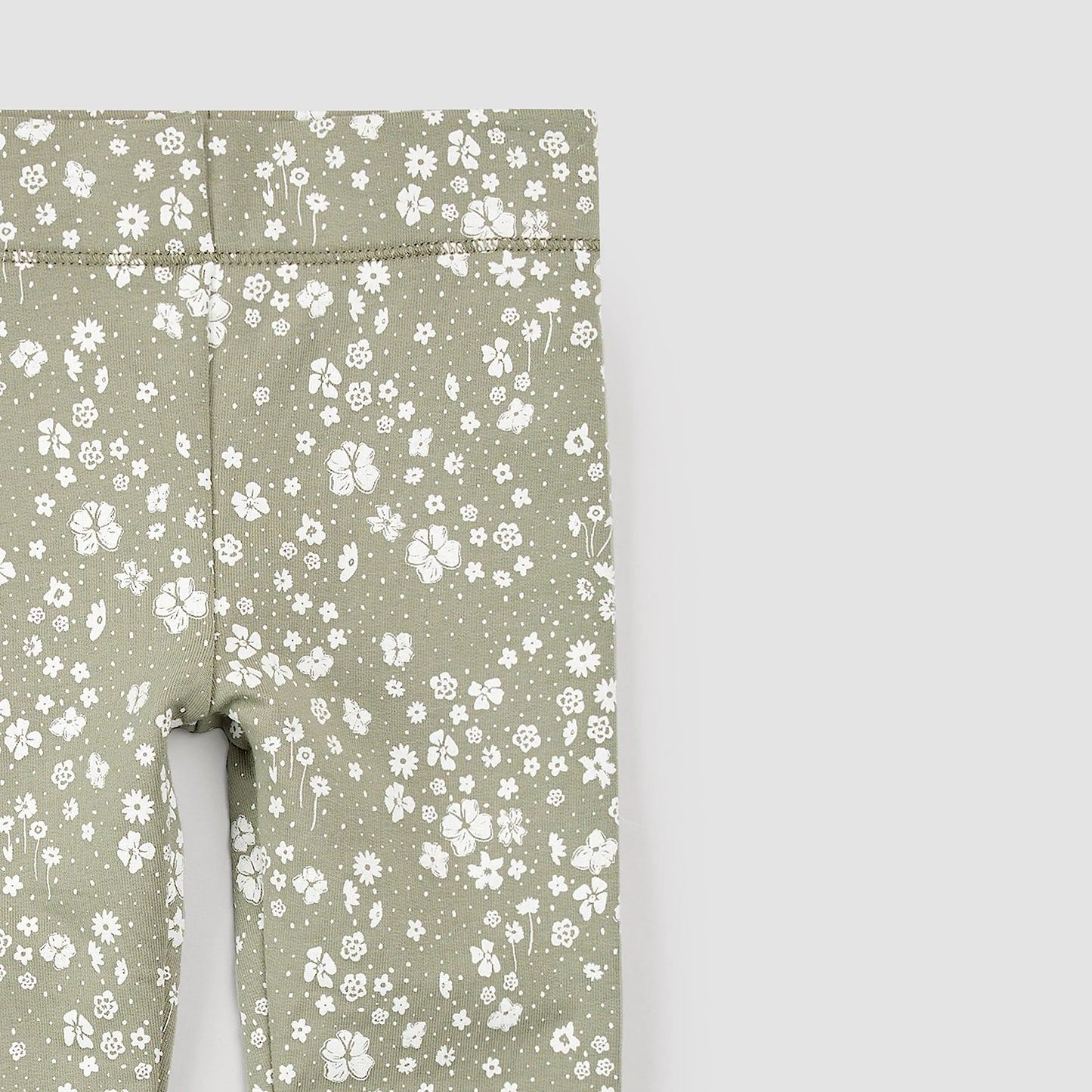 Sage Ditsy Floral Leggings