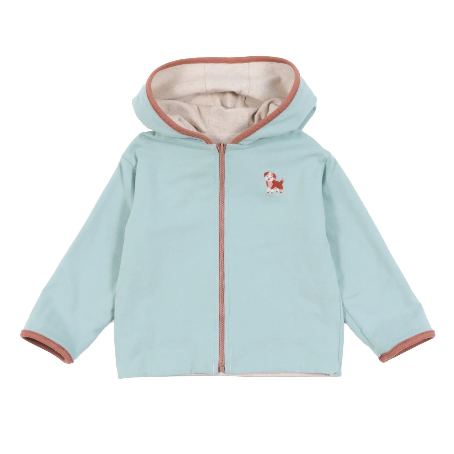 Reversible Zip hoodie