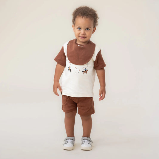 Two Piece Horses T-shirt Set