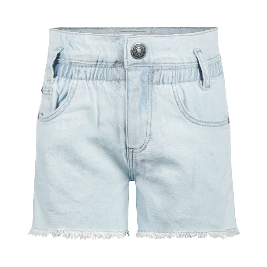 Classic Light Wash Denim Shorts