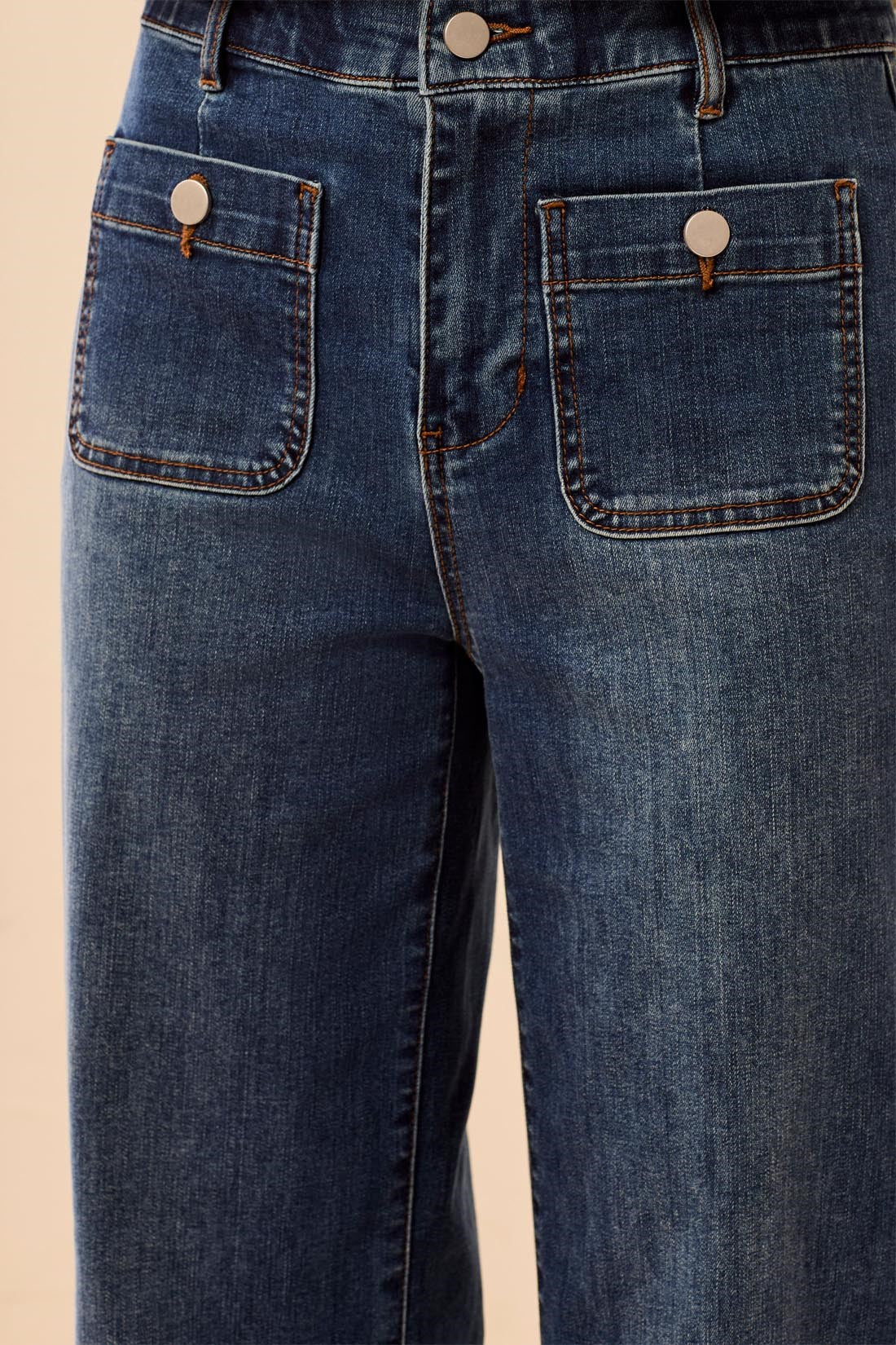 Sophia Curvy Super Straight Ankle Denim Jeans