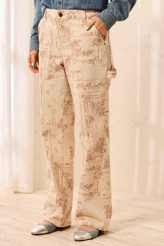 Audrey Carpenter Chantilly Super Straight Jeans