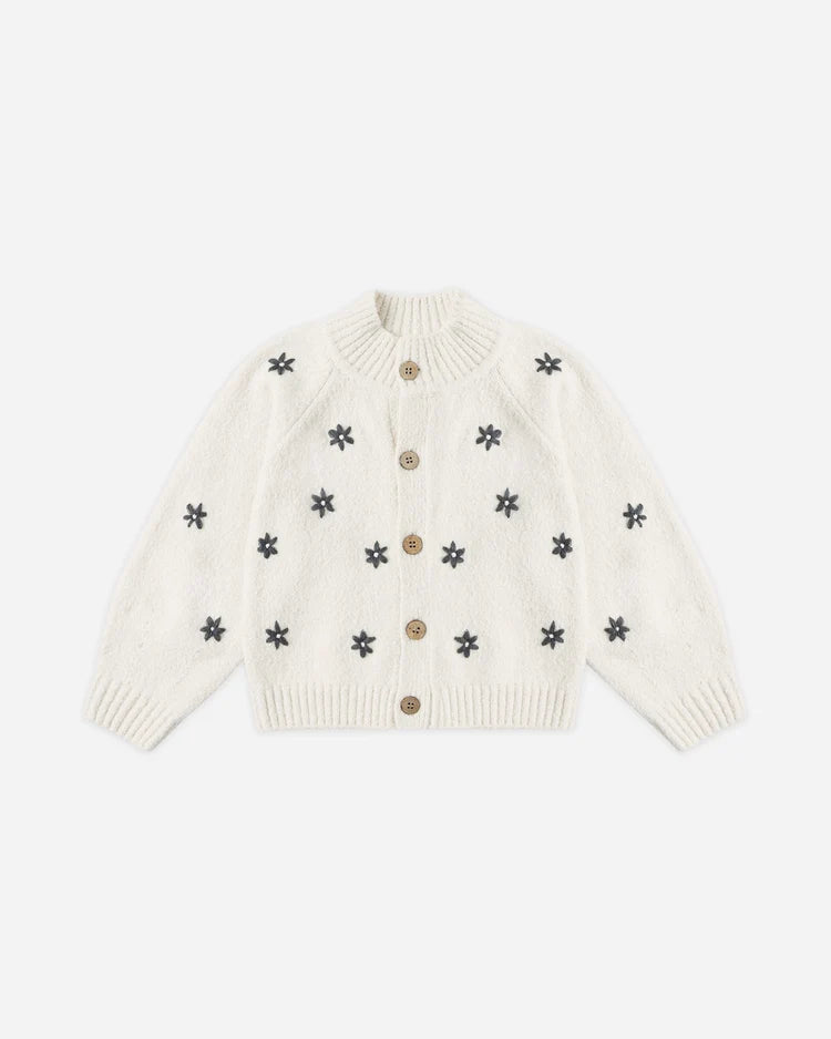 Tulip Midnight Daisy Cardigan
