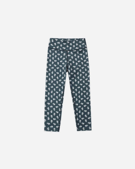 Basic Blue Blooms Legging