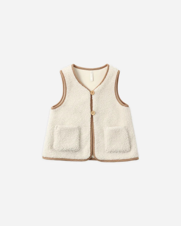 Natural Sherpa Vest