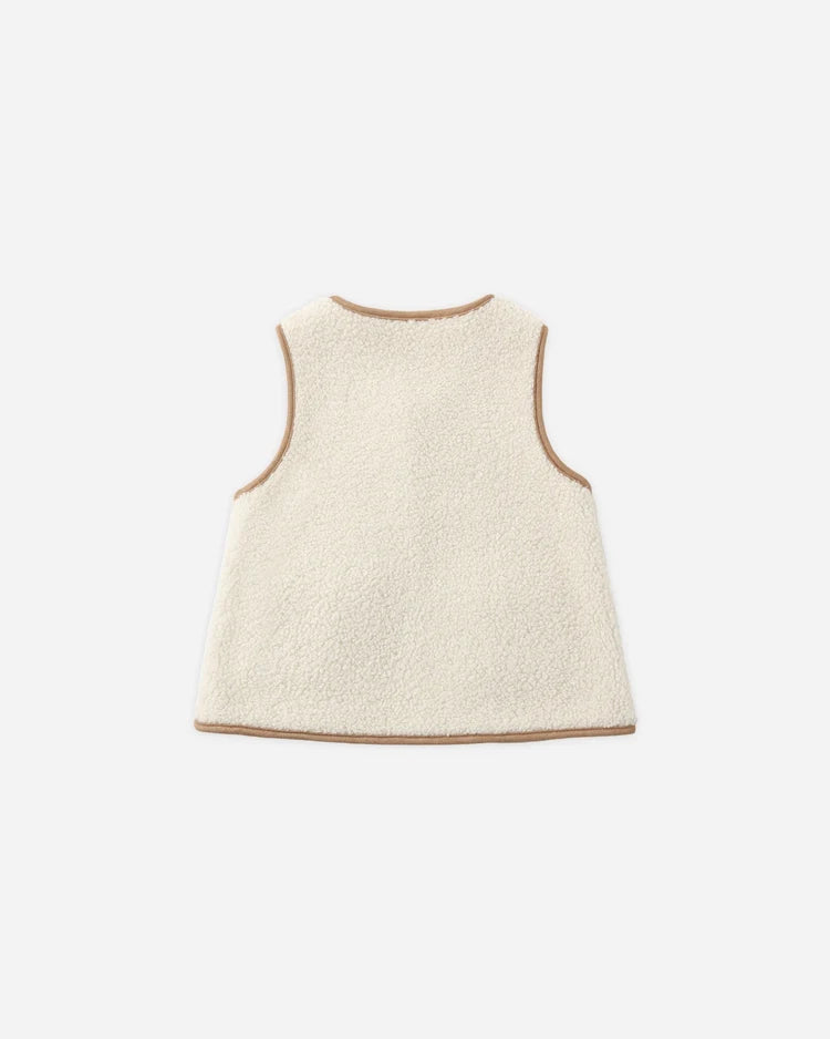 Natural Sherpa Vest