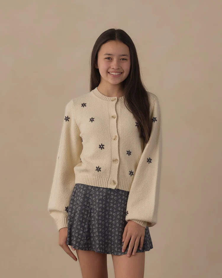 Teen Cheyenne Midnight Daisy Cardigan