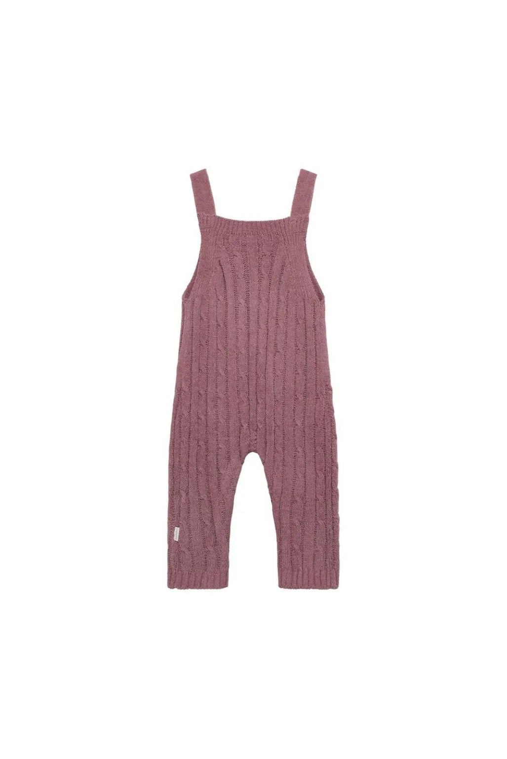Girls Mauve Dungaree One-Piece