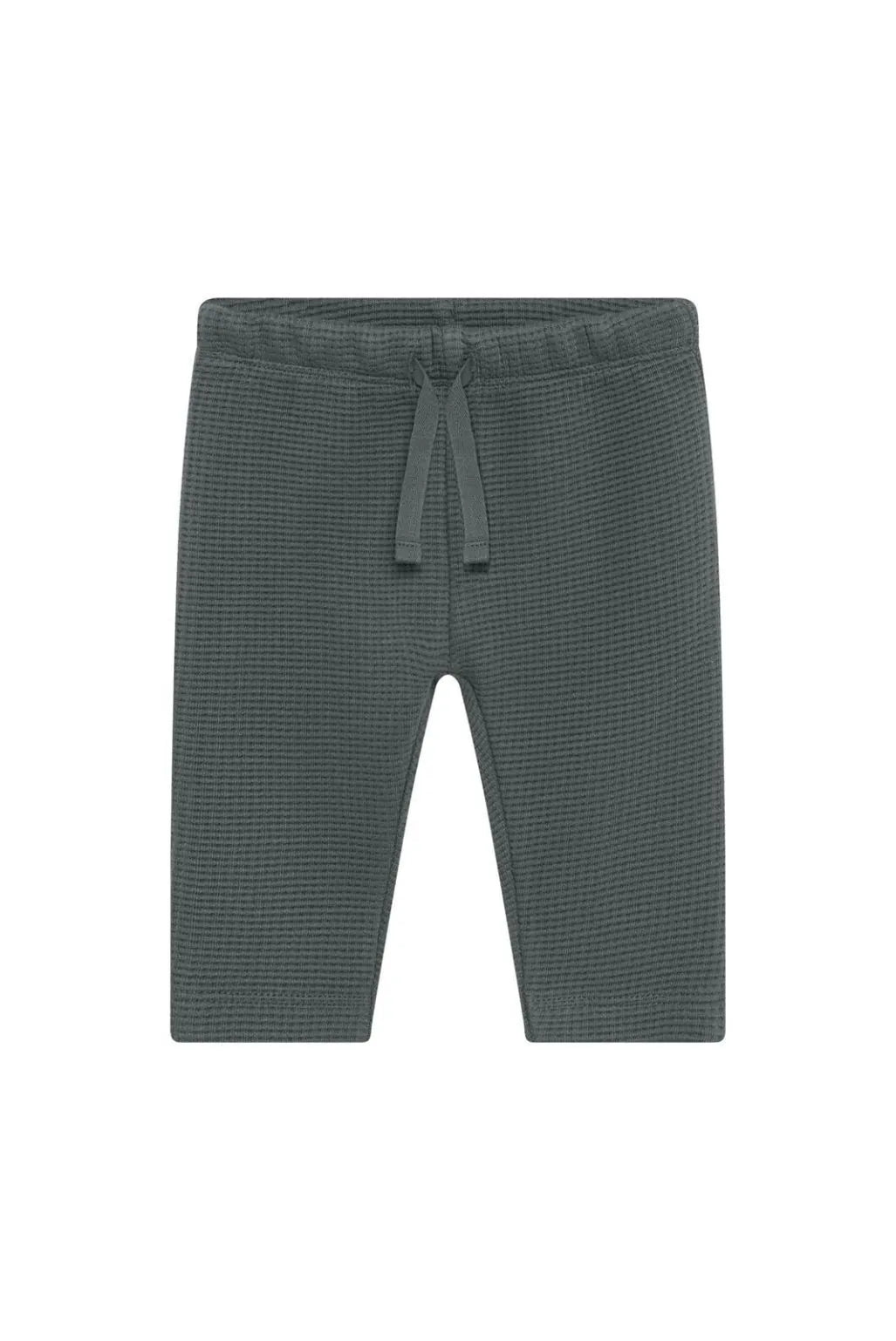 Boys Hunter Green Waffle Knit Pants