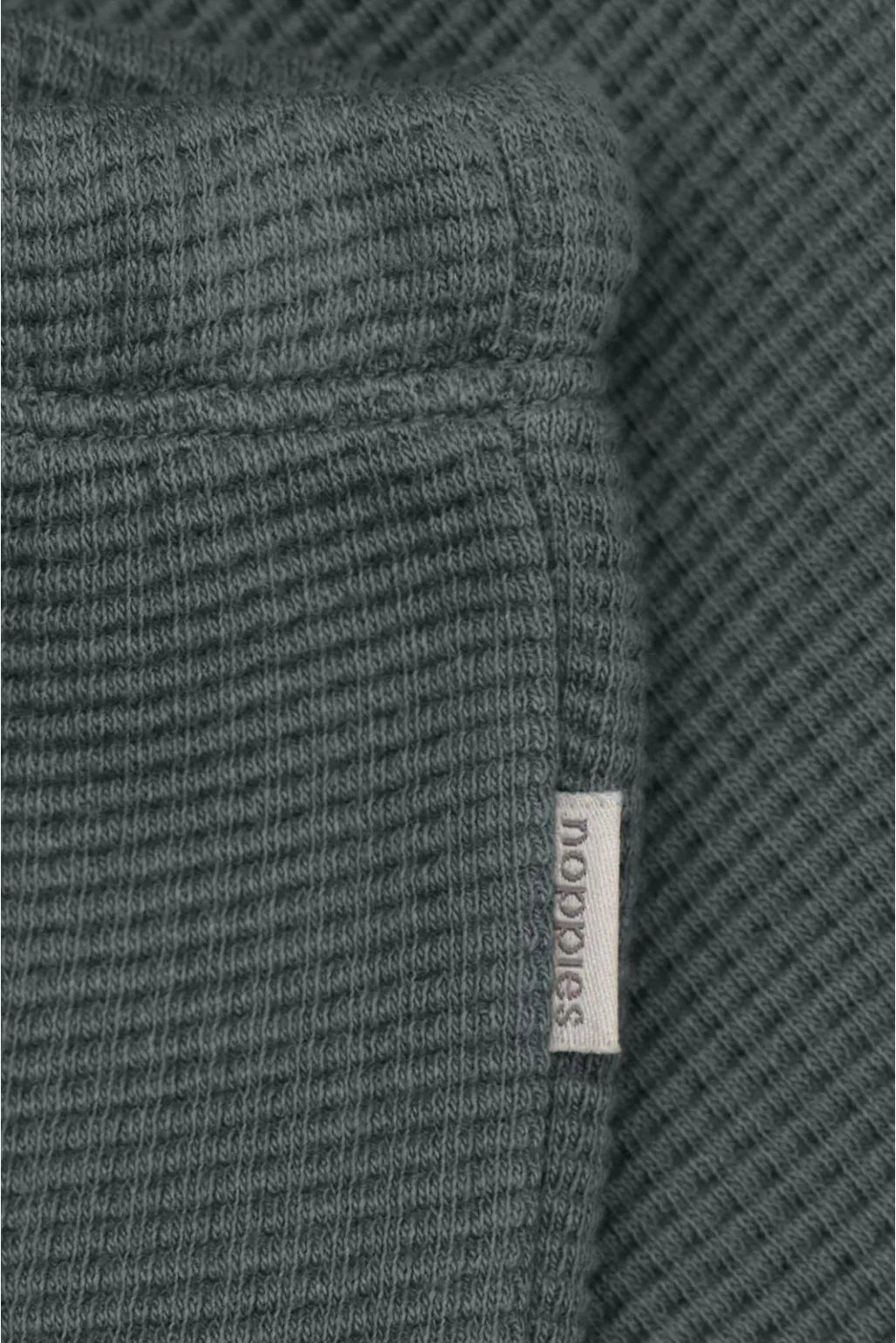 Boys Hunter Green Waffle Knit Pants