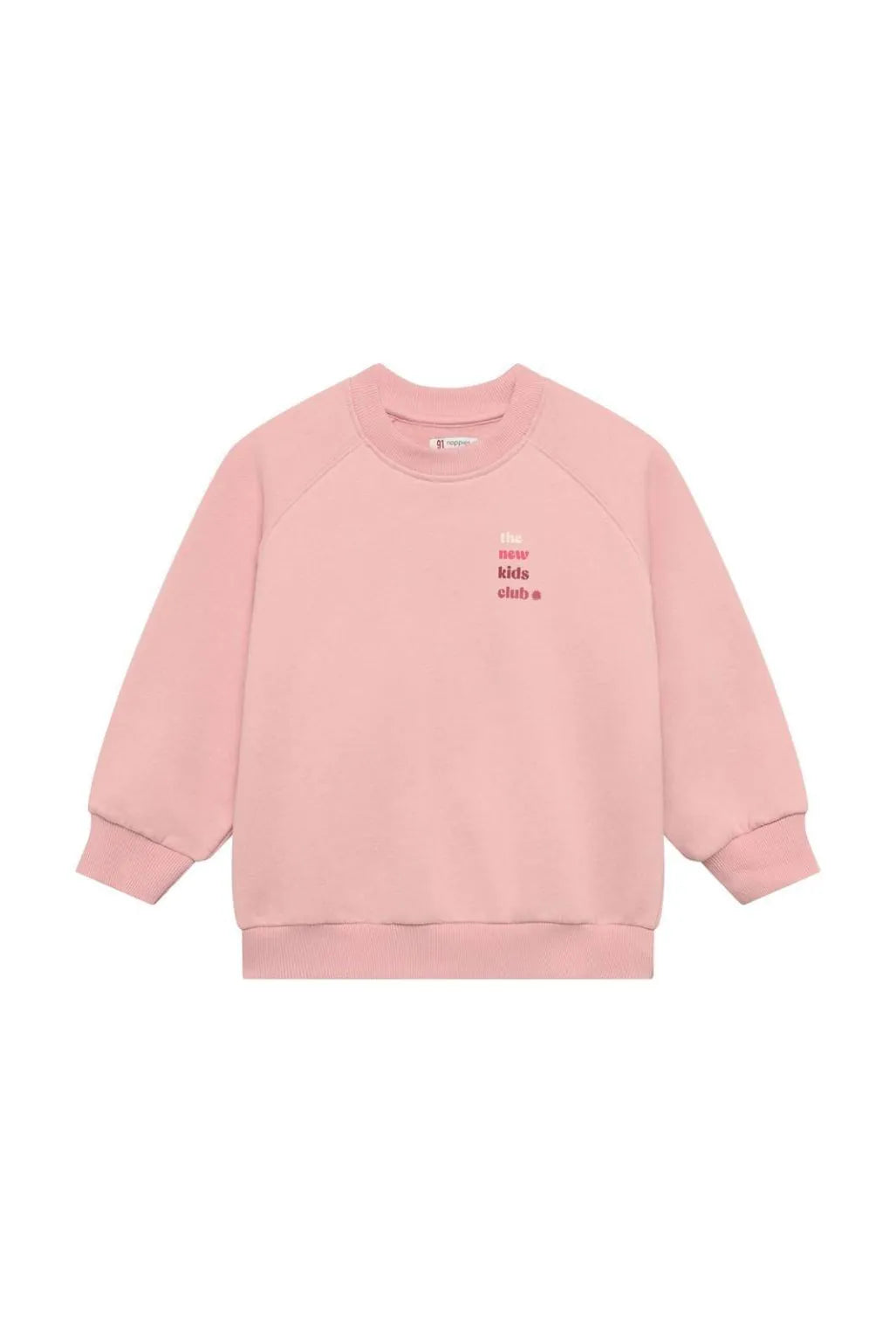 Girls Rose Crewneck Sweater