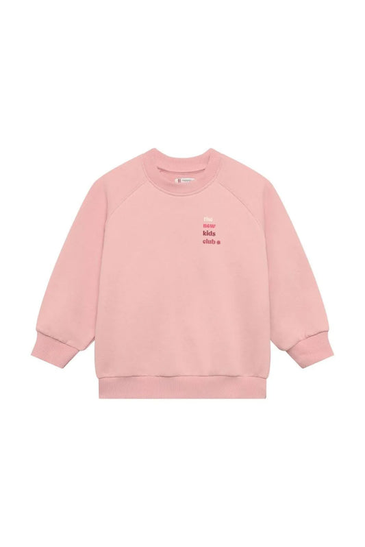 Girls Rose Crewneck Sweater