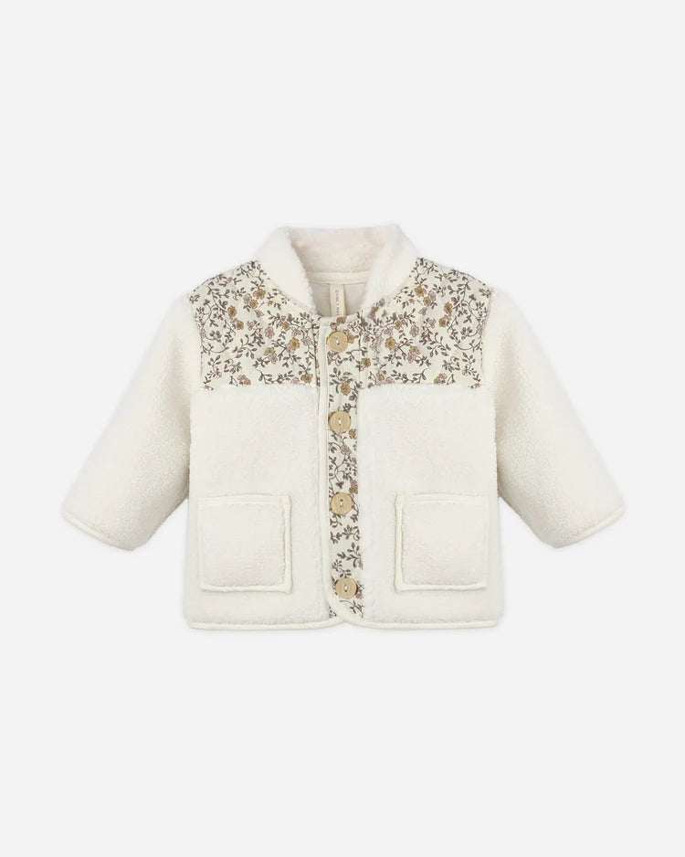 Girls Fluffy Posey Jacket