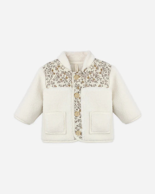 Girls Fluffy Posey Jacket