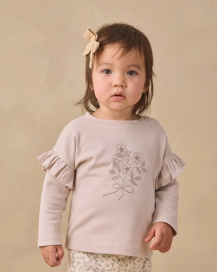 Girls Ruffle Flower Bouquet Longsleeve