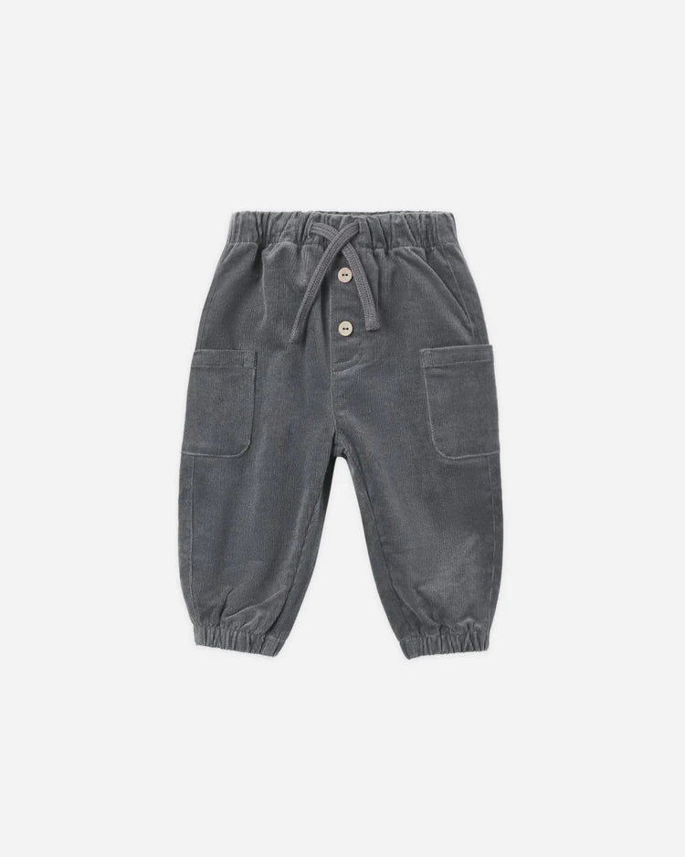Boys Ribbed Midnight Pants