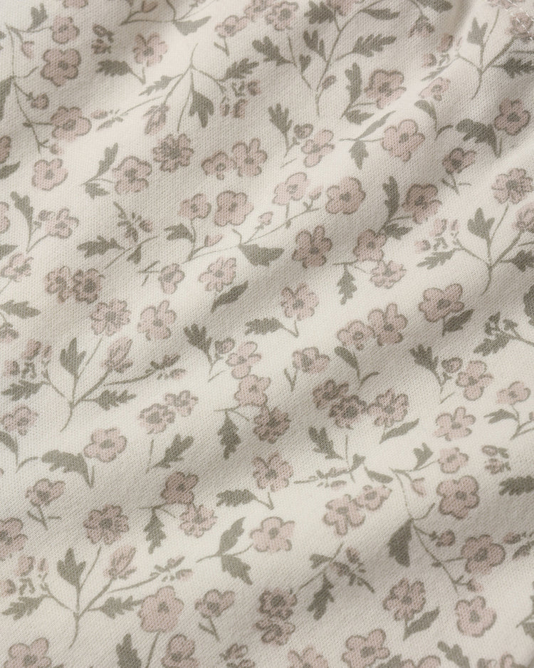 Girls Floral Drawstring Pants