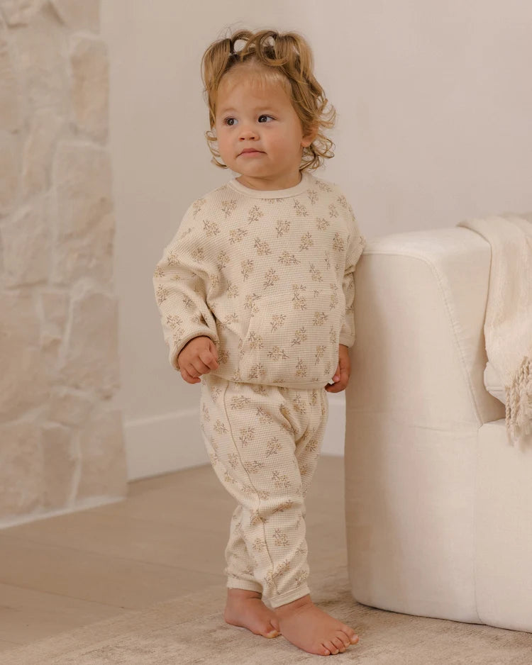 Girls Meadow Waffle Knit Slouch Set