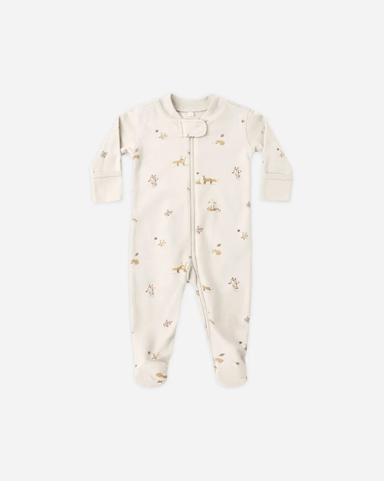 Boys Fox Land Zip Up Sleeper