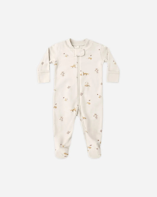 Boys Fox Land Zip Up Sleeper