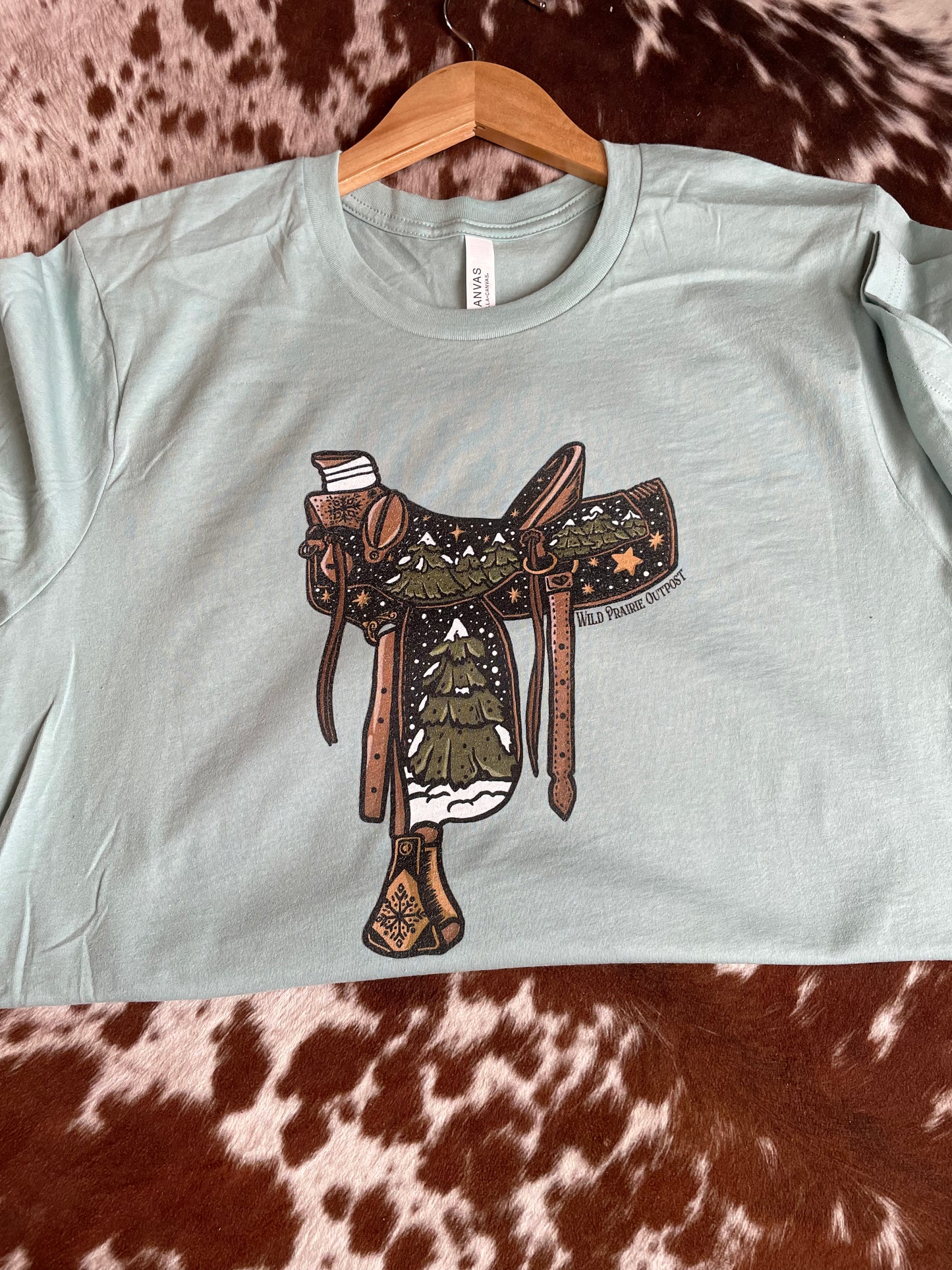 Winter Saddle western tee
