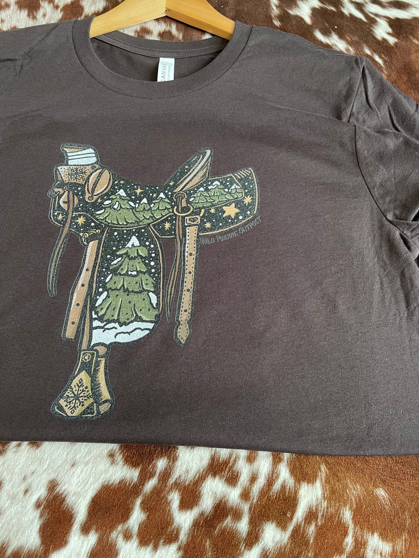 Winter Saddle western tee