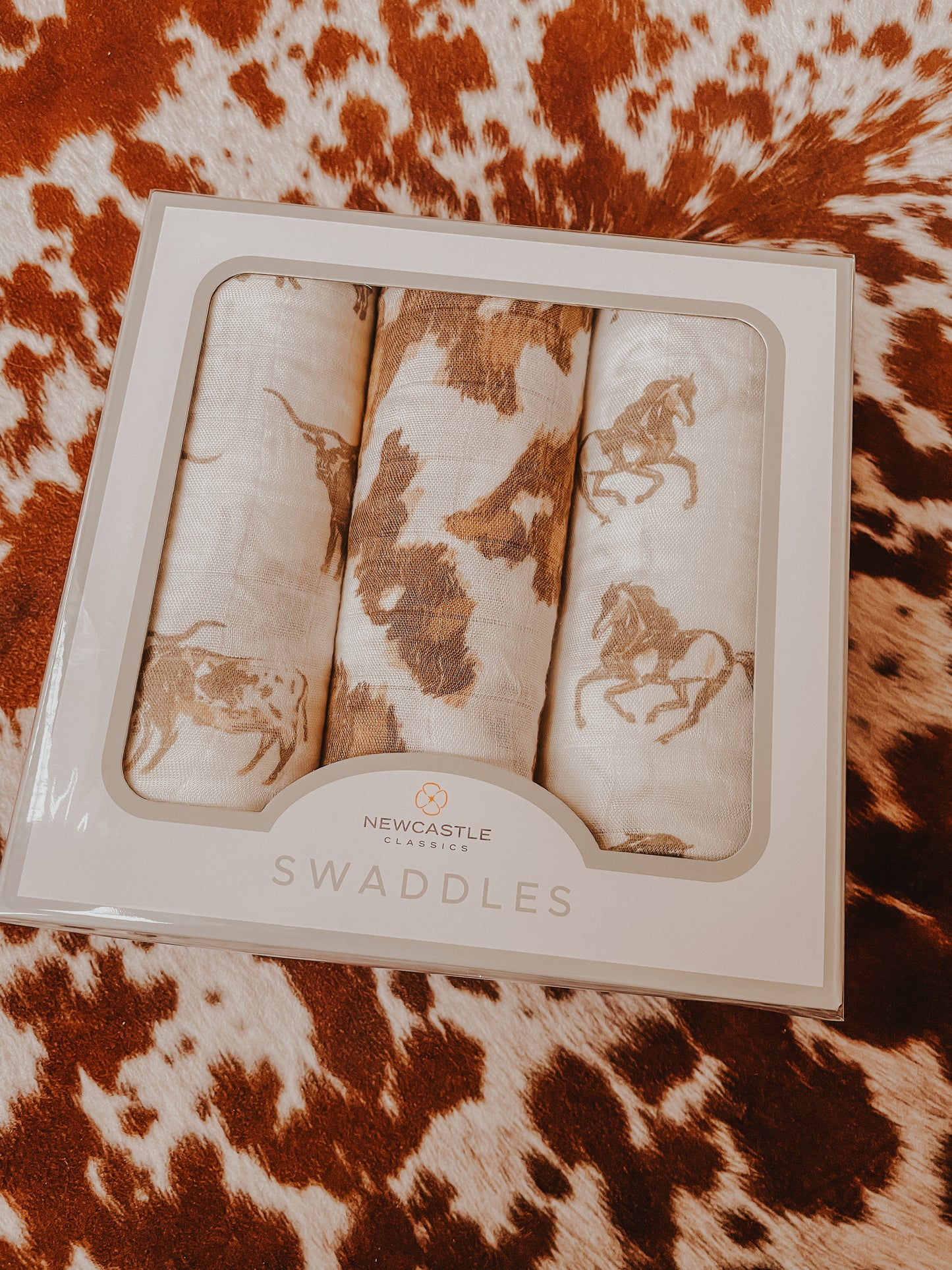 Western Bamboo Swaddle 3 pack