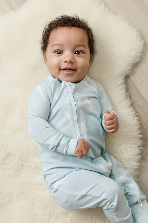 Moonfruit Arctic Fox in Blue pjs