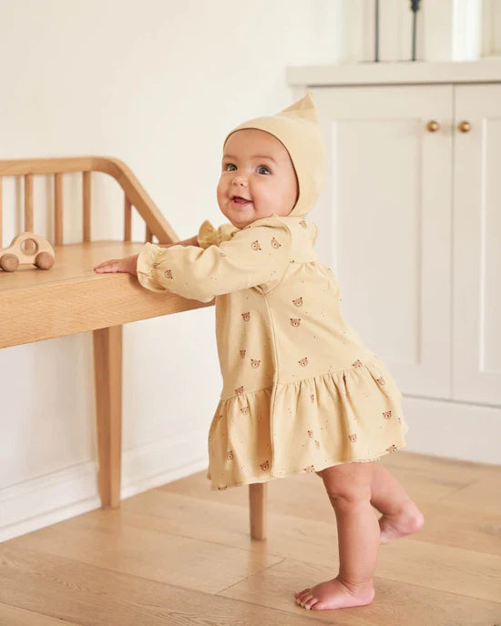 Quincy Mae Tiered Jersey Dress Set Bears Wild Prairie Outpost