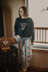Cowboy Trail Crewneck